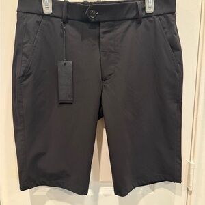 Greyson Black Flat Front, Mountak golf shorts.